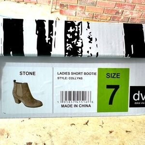 Dolce vita- short boots- stone color